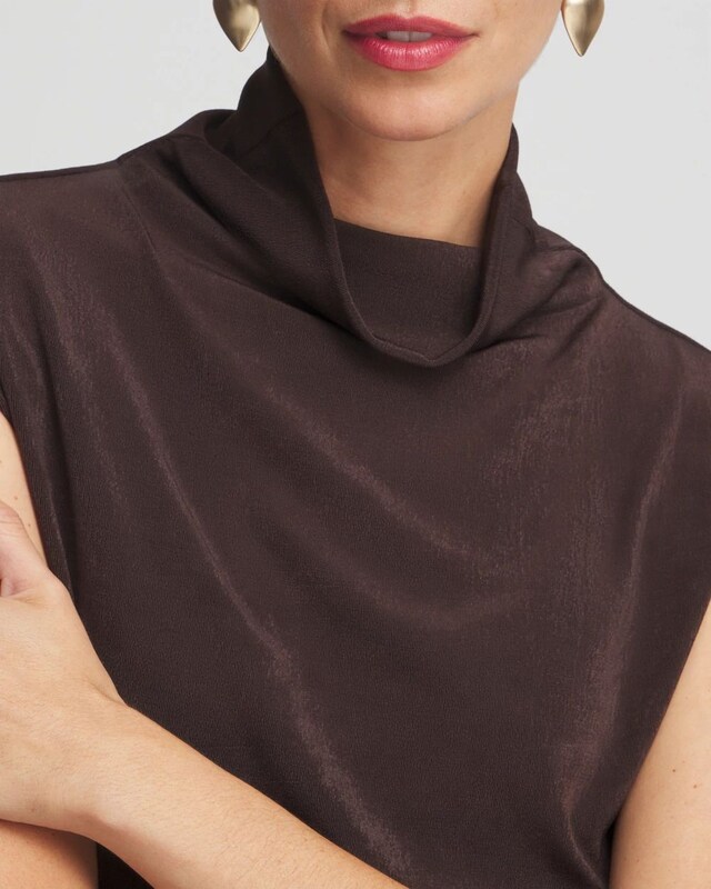 Travelers Mock Neck Top - image 4